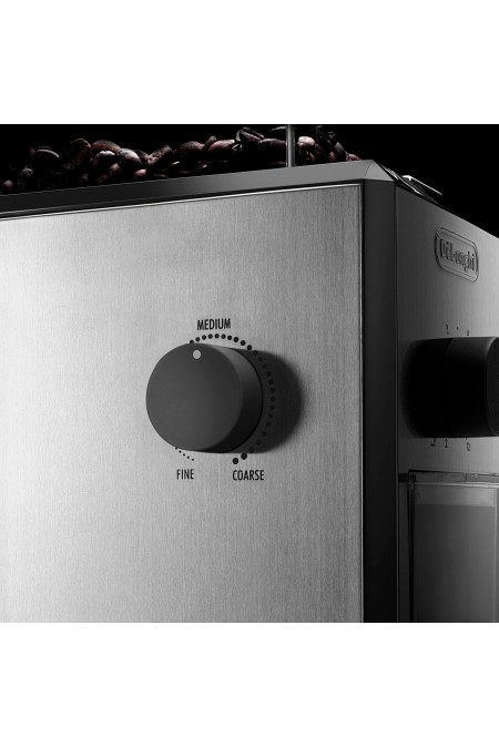 Кофемолка DeLonghi KG 89 (черный/серебристый) 6