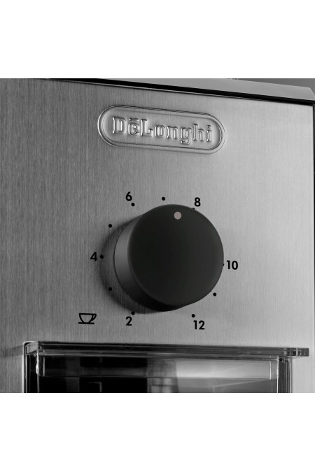Кофемолка DeLonghi KG 89 (черный/серебристый) 7