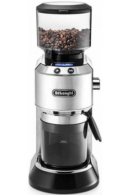 Кофемолка DeLonghi KG521.M (серебристый/черный) 