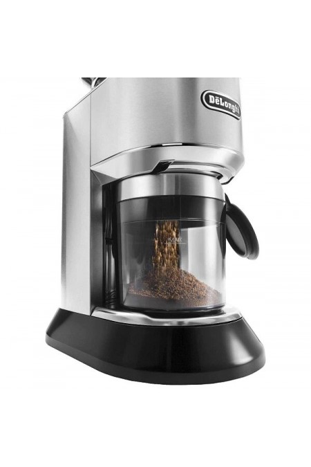 Кофемолка DeLonghi KG521.M (серебристый/черный) 3