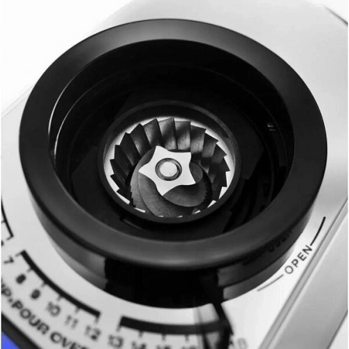 Кофемолка DeLonghi KG521.M (серебристый/черный) 5