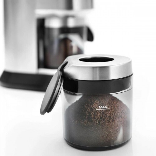 Кофемолка DeLonghi KG521.M (серебристый/черный) 7