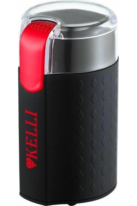 Кофемолка Kelli KL-5111 (черный/красный) 