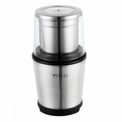 Кофемолка Kelli KL-5136 (серебристый/черный)