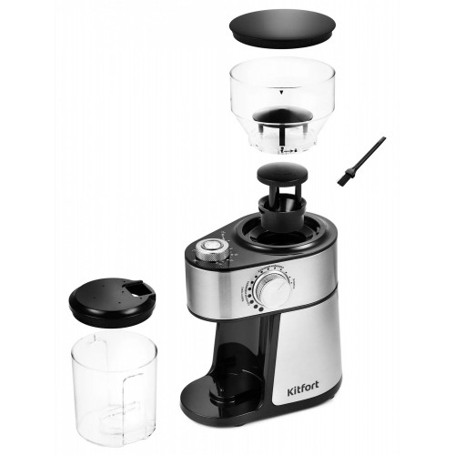Кофемолка Kitfort KT-717 (серебристый) 3