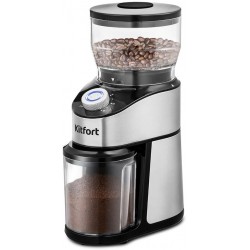 Кофемолка Kitfort КТ-744 (серебристый/черный)