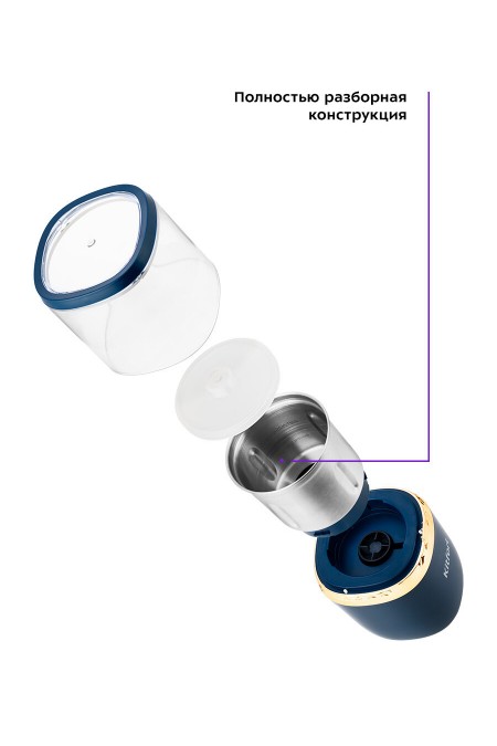 Кофемолка Kitfort KT-769 (синий) 2