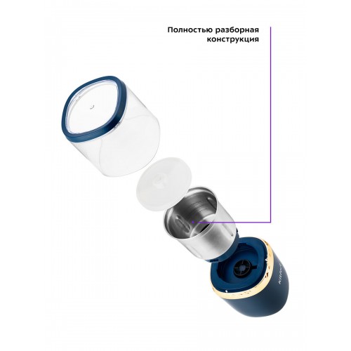 Кофемолка Kitfort KT-769 (синий) 2