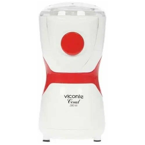 Кофемолка Viconte VC-3106 (белый/красный) 1