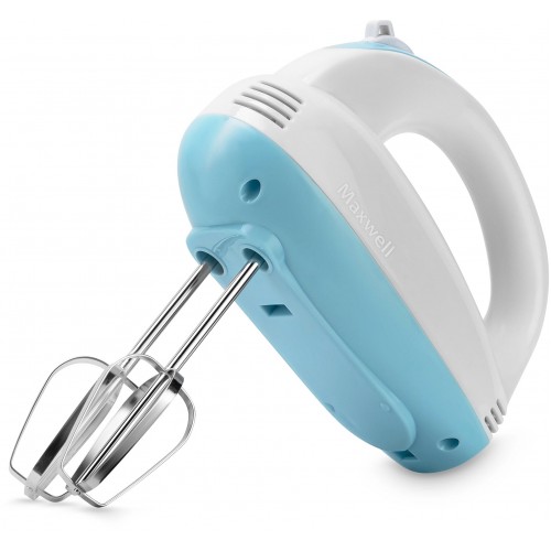 Миксер Maxwell MW-1360 (белый/голубой) 