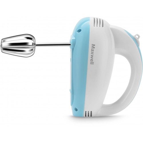 Миксер Maxwell MW-1360 (белый/голубой) 3