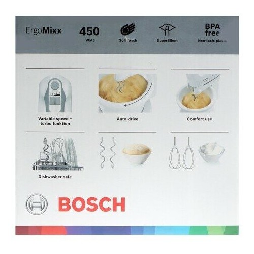 Миксер Bosch MFQ 36460 (белый/антрацит) 7