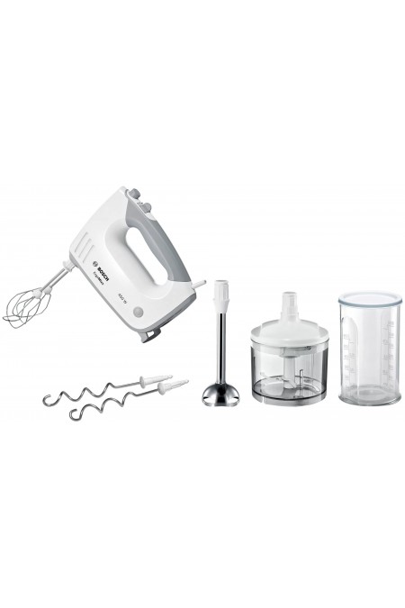 Миксер Bosch MFQ 36480 (белый/серый) 