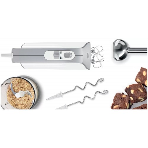 Миксер Bosch MFQ 4080 (белый/серебристый) 5