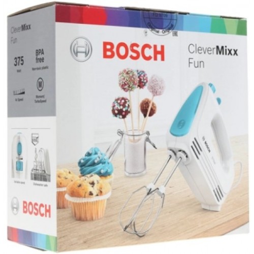Миксер Bosch MFQ2210D (белый/бирюзовый) 7