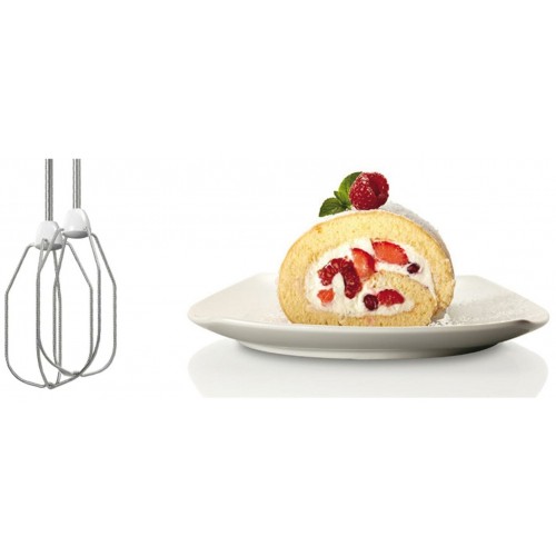 Миксер Bosch MFQ2210P (белый/розовый) 6