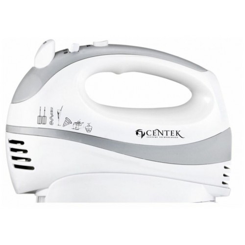 Миксер CENTEK CT-1107 (белый/серебристый) 1