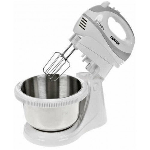 Миксер CENTEK CT-1107 (белый/серебристый) 3
