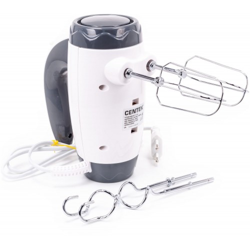 Миксер CENTEK CT-1114 (белый/серый) 9
