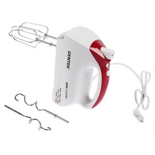 Миксер CENTEK CT-1117 (белый/вишня) 9