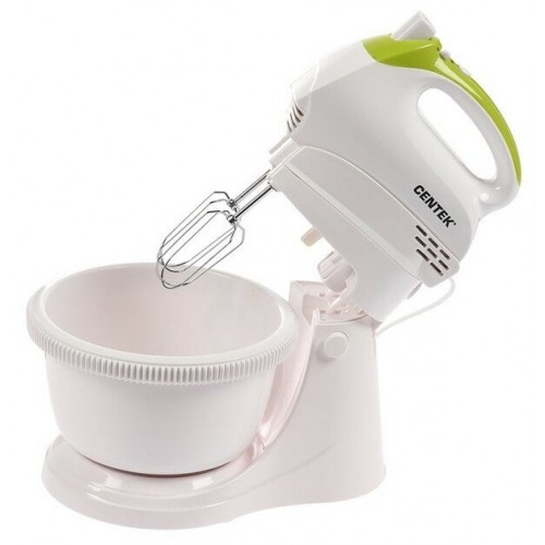 Миксер CENTEK CT-1119 (белый/зеленый) 4