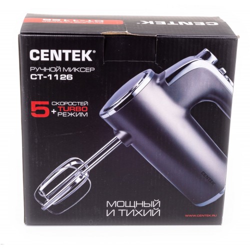 Миксер CENTEK CT-1126 (серый) 6