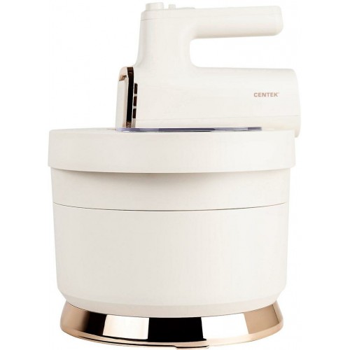 Миксер Centek CT-1129 (бежевый/золотой хром) 