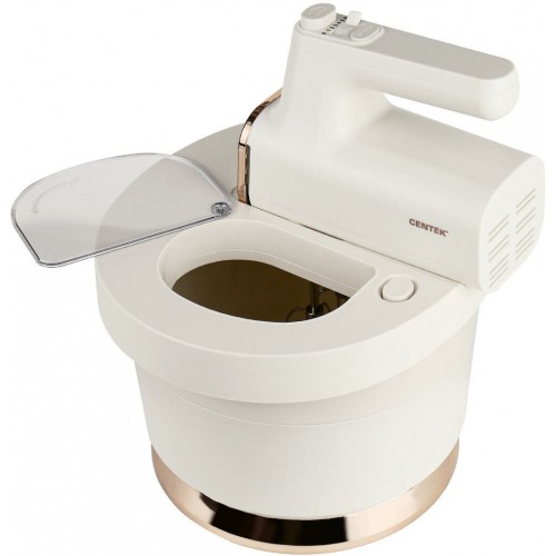 Миксер Centek CT-1129 (бежевый/золотой хром) 6