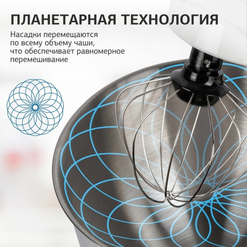 Миксер Hyundai HYM-S4451 (белый) 6