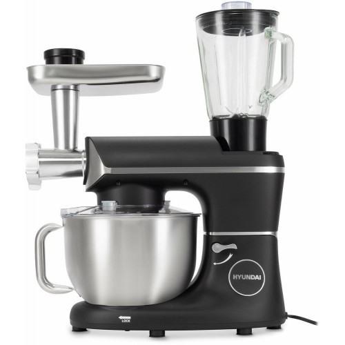 Миксер Hyundai HYM-S8591 (черный/серебристый) 