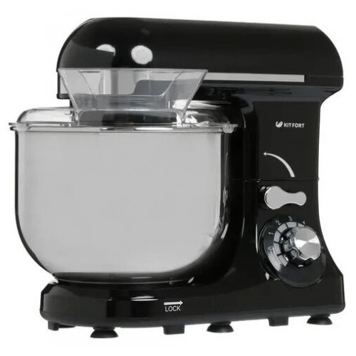 Миксер Kitfort КТ-1337-2 (черный/серебристый) 