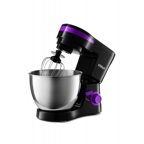 Миксер Kitfort КТ-3044-1 (черный/фиолетовый) 7
