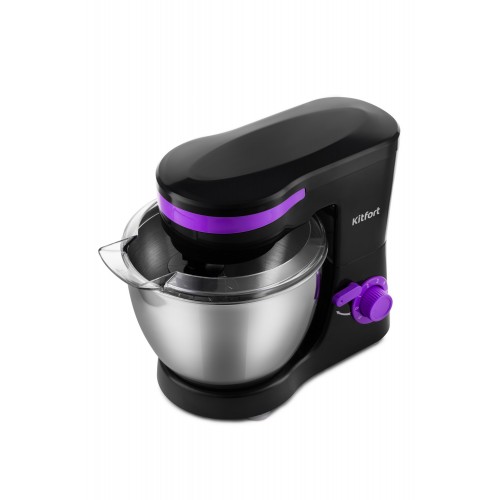 Миксер Kitfort КТ-3044-1 (черный/фиолетовый) 9