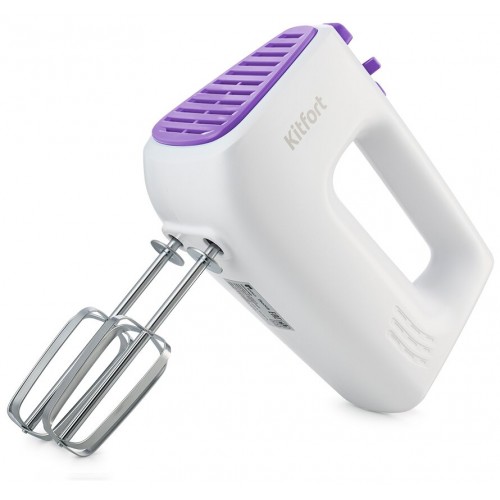 Миксер Kitfort КТ-3067-1 (белый/фиолетовый) 