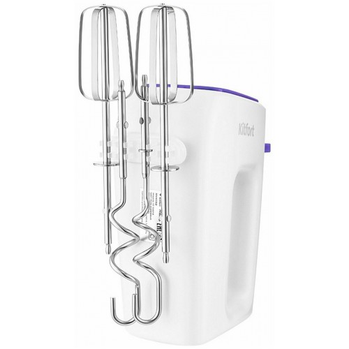 Миксер Kitfort КТ-3067-1 (белый/фиолетовый) 4