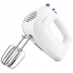 Миксер Kitfort КТ-3071-1 (белый/фиолетовый)