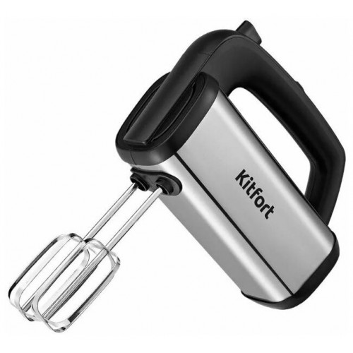 Миксер Kitfort КТ-3403 (серебристый/черный) 