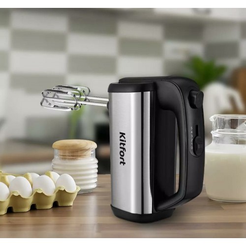 Миксер Kitfort КТ-3403 (серебристый/черный) 7