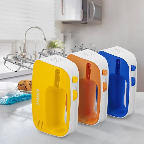 Миксер Kitfort КТ-3417-1 (белый/желтый) 6