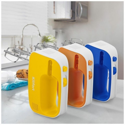 Миксер Kitfort КТ-3417-2 (белый/оранжевый) 4