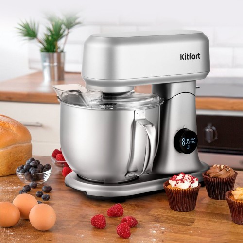 Миксер Kitfort КТ-3474 (серебристый) 4