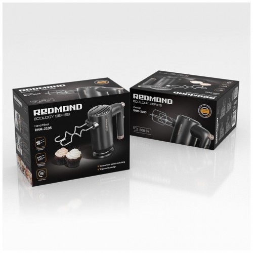 Миксер REDMOND RHM-2105 (темно-серый) 7