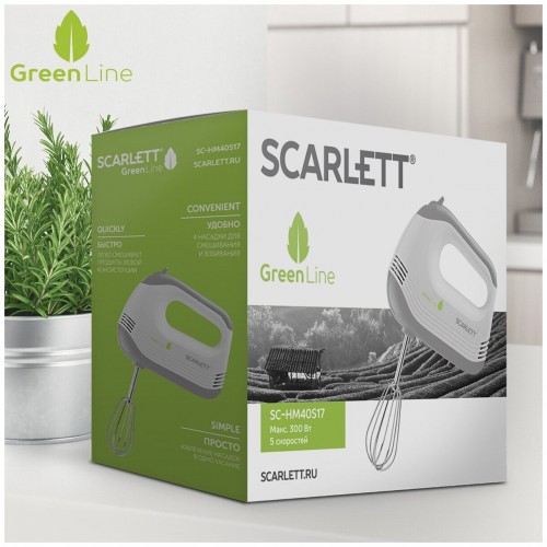 Миксер Scarlett SC-HM40S17 (белый) 6