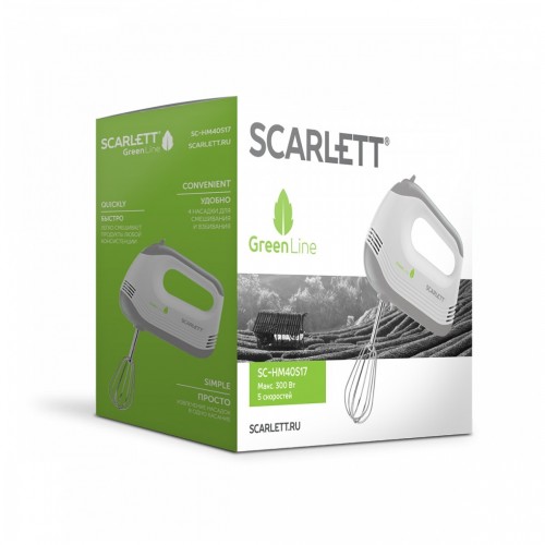 Миксер Scarlett SC-HM40S17 (белый) 8