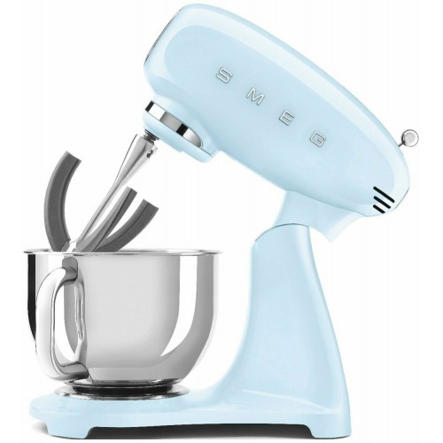 Миксер Smeg SMF03PBEU (пастельный голубой) 5