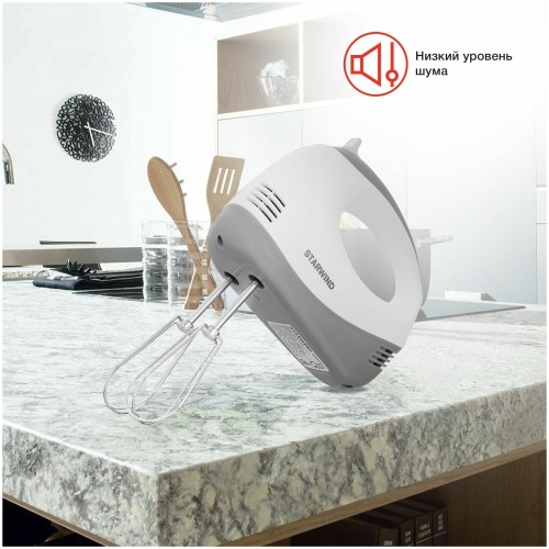Миксер STARWIND SHM-211 (белый/серый) 5