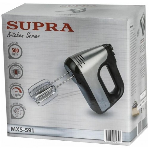 Миксер Supra MXS-591 (черный/серебристый) 5