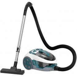 Пылесос Hyundai HYV-C3500 (белый/бирюзовый)