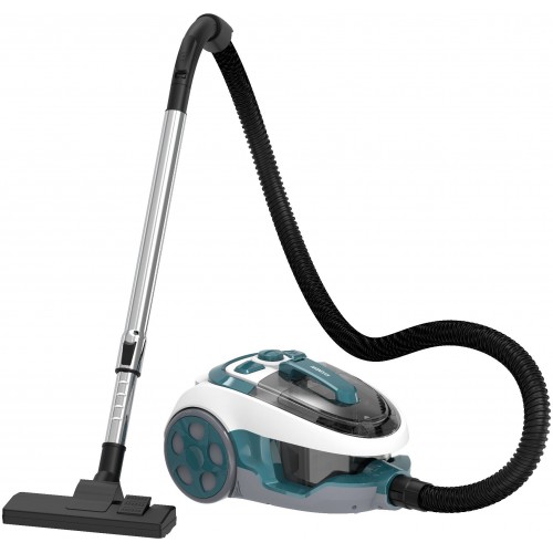 Пылесос Hyundai HYV-C3500 (белый/бирюзовый) 