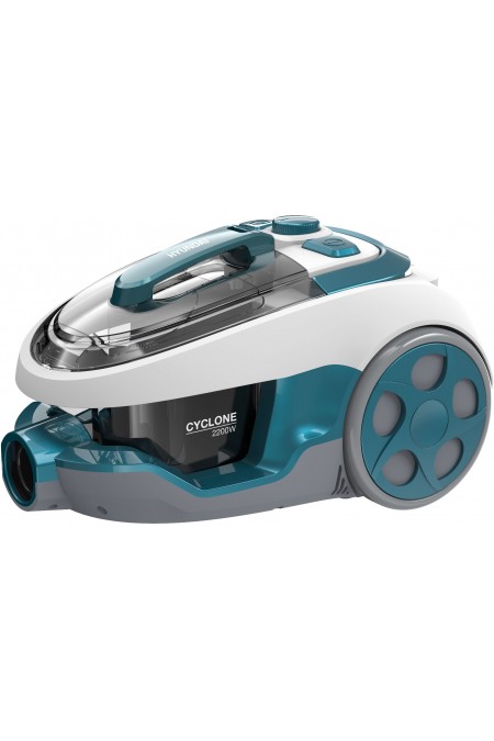 Пылесос Hyundai HYV-C3500 (белый/бирюзовый) 1